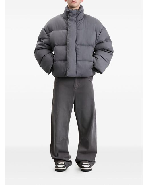 Entire studios Gray Mml Padded Down Jacket for men
