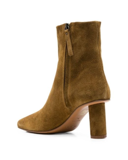Forte_forte Brown Suede Leather Ankle Boots