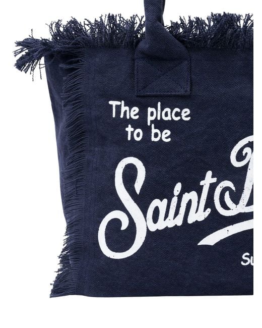 Mc2 Saint Barth Blue Vanity Bag for men