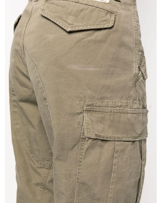 Polo Ralph Lauren Gray Straight-leg Cotton Cargo Pants for men
