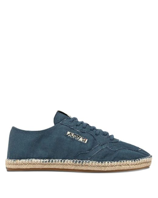 Autry Blue Espadrillas Low Canvas/Canvas for men