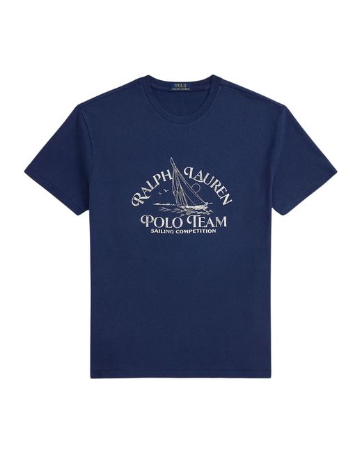 Polo Ralph Lauren Blue Classic Fit T-Shirt for men