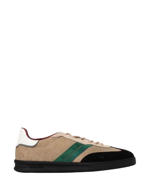 Woolrich Green Nubuck Sneaker for men