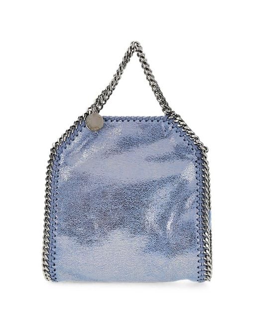 Stella McCartney Blue Falabella Tiny Crossbody Bag