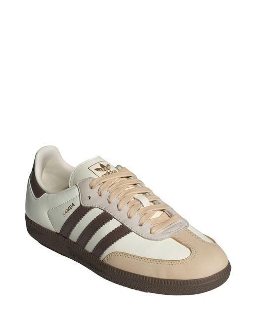 Adidas White Samba Sneaker