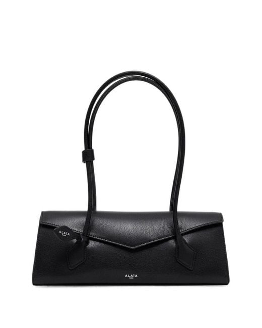 Alaïa Black Le Teckel Medium Leather Shoulder Bag