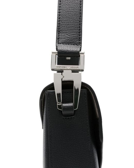 Emporio Armani White Leather Crossbody Bag