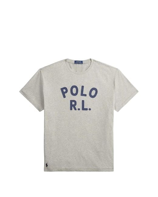 Polo Ralph Lauren Gray Jersey T-Shirt for men