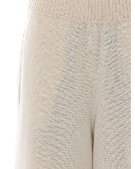 Brunello Cucinelli Natural Cashmere Trousers