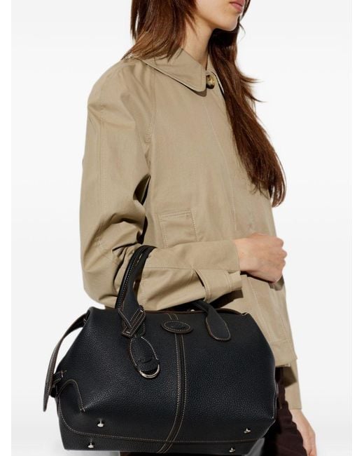 Tod's Black Di Bag Small Leather Handbag