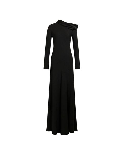 Alberta Ferretti Black Long Dress
