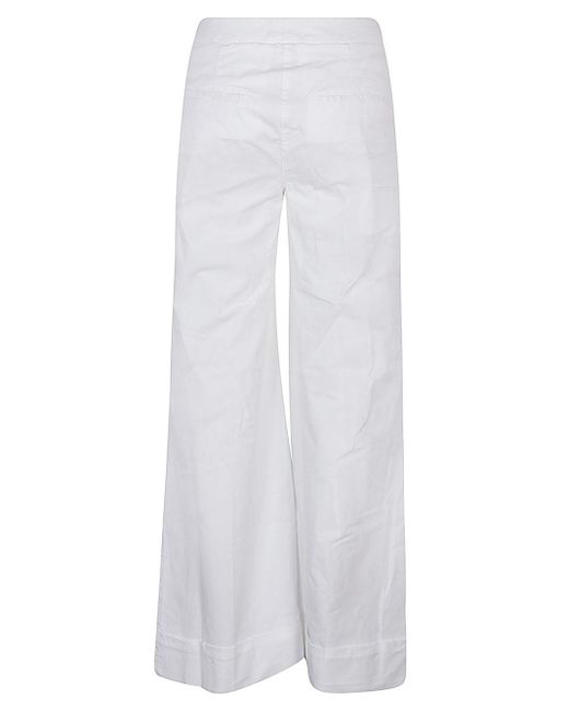 Pantalone In Cotone di Via Masini 80 in White