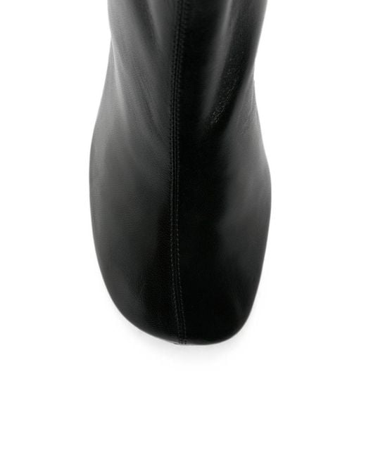 Paris Texas Black Alice Leather Boots