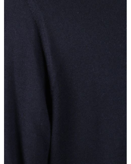 Kangra Blue Round Neck Fine Wool Sweather for men