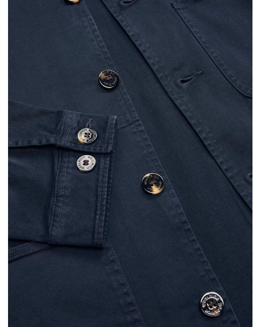 Woolrich Blue Chore Jacket for men