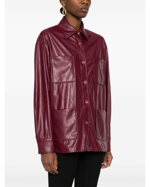 LE SULLY STUDIO Red Agostina Jacket