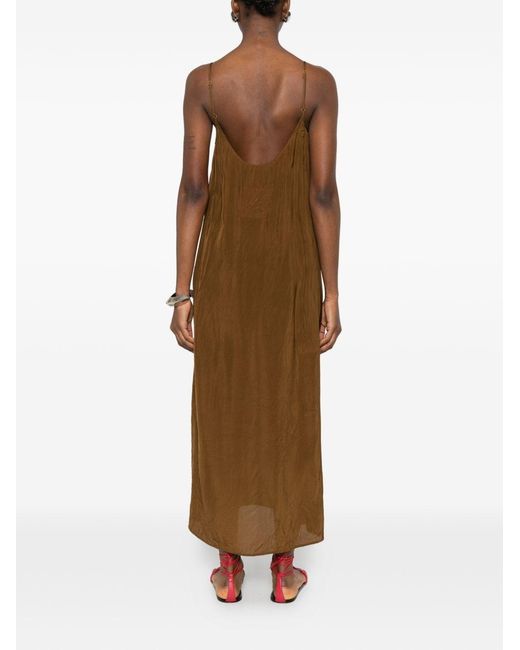 Uma Wang Natural Anaya Long Dress