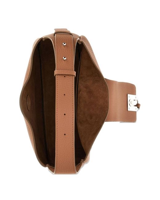Borsa Hobo di Hogan in Brown