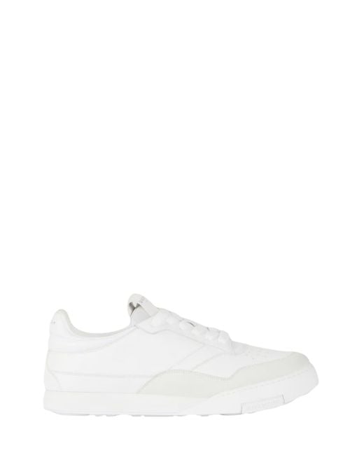 Givenchy White Lace Up Sneakers for men