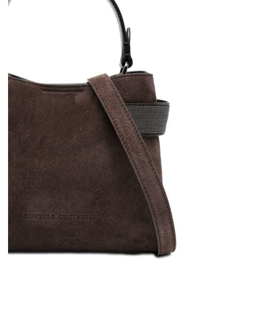 Brunello Cucinelli Brown Leather Handbag