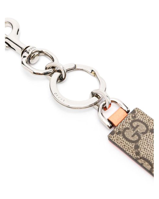Gucci Metallic Ophidia Key Chain for men