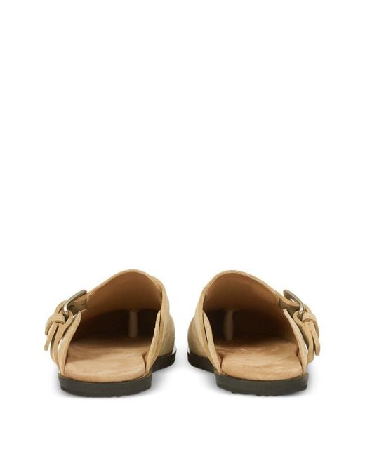 Maison Margiela White Leather Slippers for men
