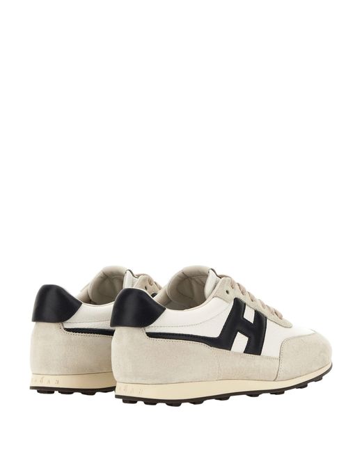 Hogan White Athletic Sneakers for men