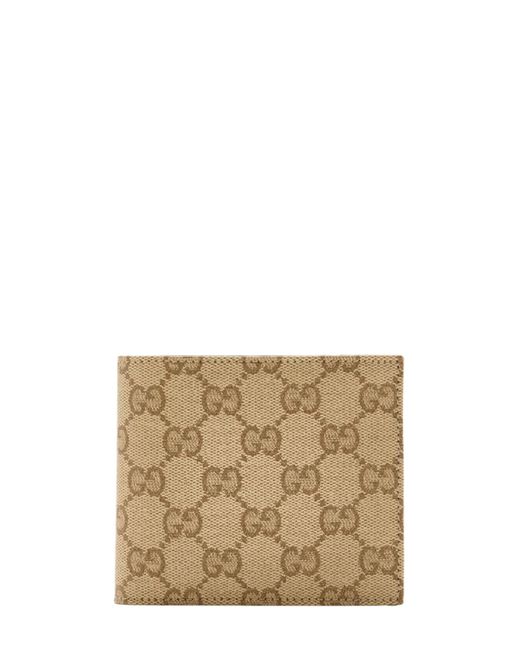 Gucci Brown Gg Bifold Wallet for men