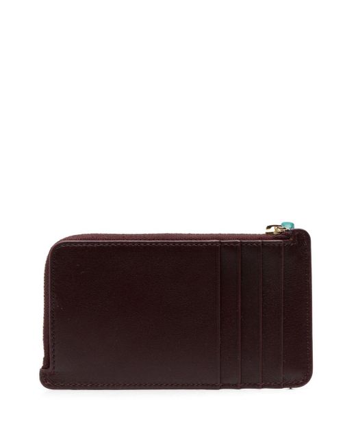 Loewe Brown Knot Leather Card Holder