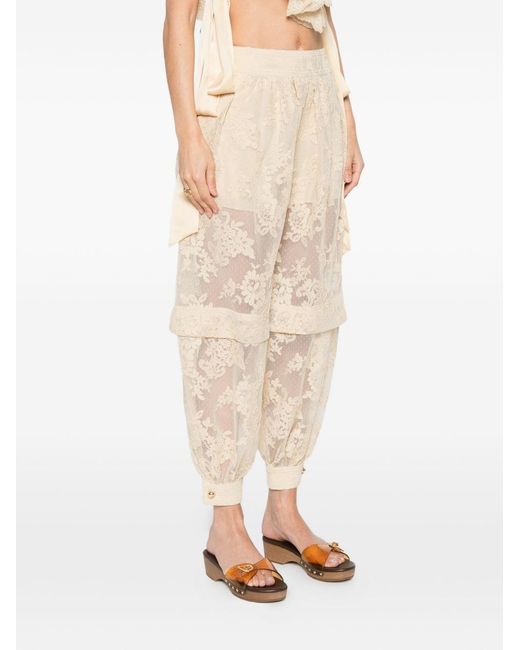 Zimmermann Natural Luna Harem Trousers