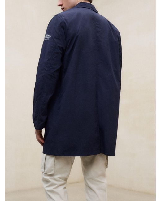 Ecoalf Blue Vestal Jacket for men