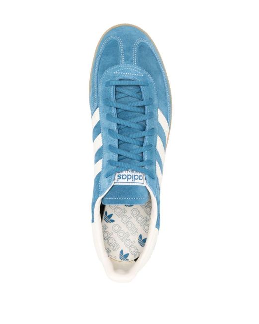 Adidas Blue Handball Suede Sneakers for men