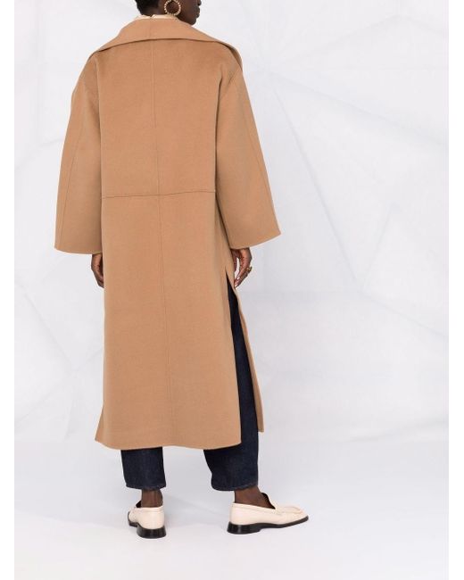 Cappotto Signature di Totême  in Natural