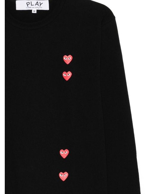 Comme des Garçons Black Cotton T-Shirt