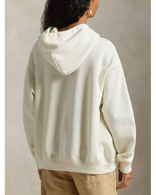 Polo Ralph Lauren White Polo Bear Sweatshirt