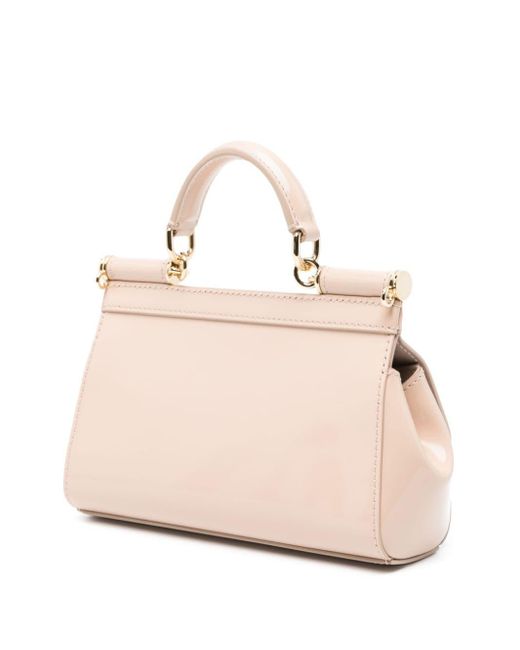 Dolce & Gabbana Pink Small Sicily Shoulder Bag