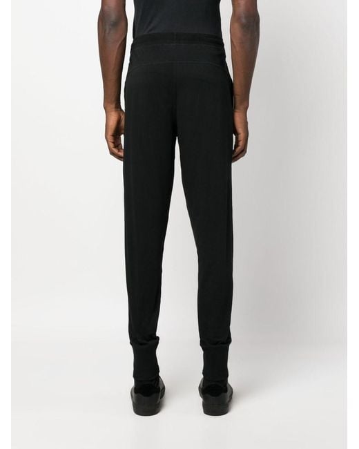 Paul Smith Black Cotton Sweatpants for men