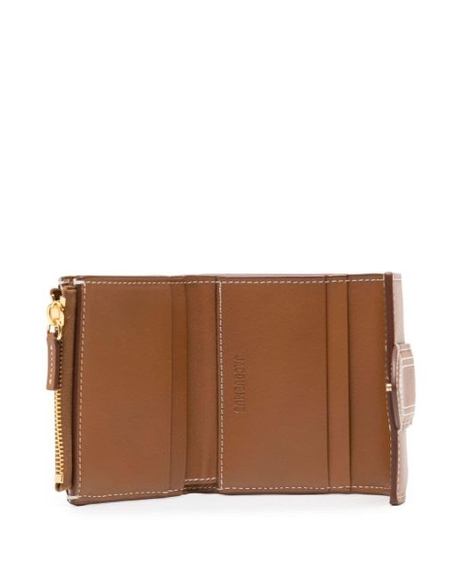 Portafoglio Le Compact Bambino di Jacquemus in Brown