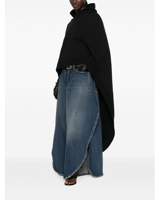 Balenciaga Black Oversized Cotton Sweatshirt