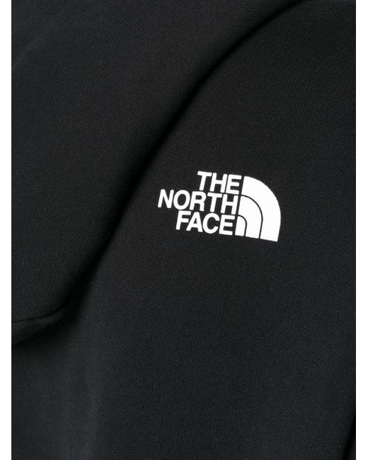 The North Face Black Logo-print Drawstring Hoodie