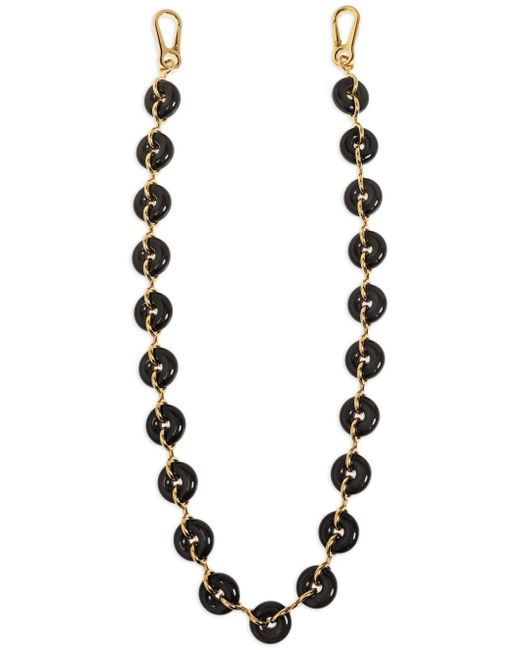Loewe Black Donut Chain Strap