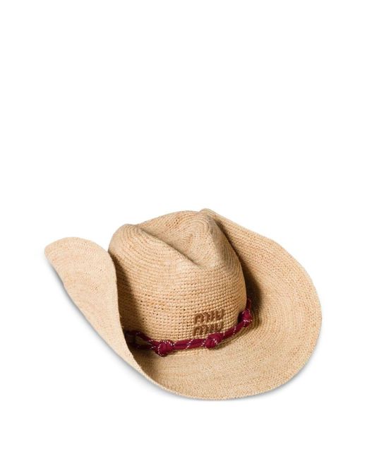 Miu Miu Pink Cowboy Hat