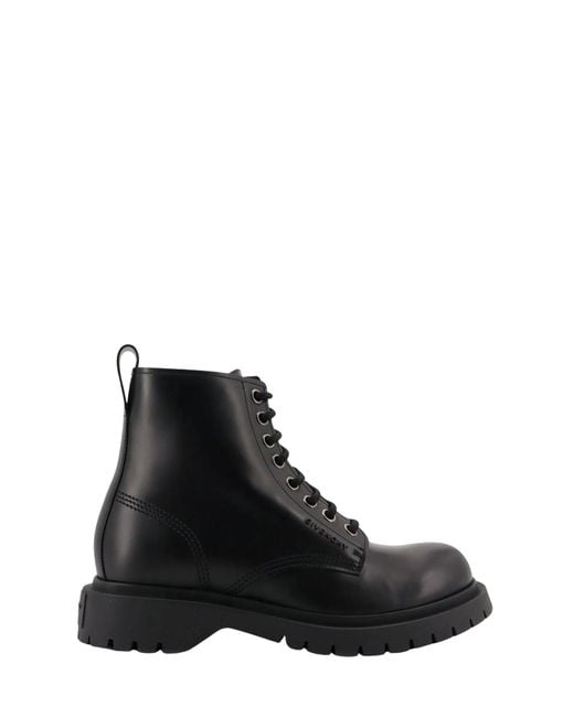 Givenchy Black Leather Boot for men
