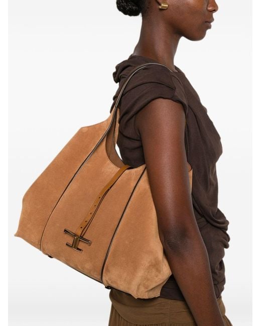 Borsa Tote di Tod's in Brown