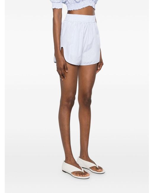 Ermanno Scervino White Cotton Shorts