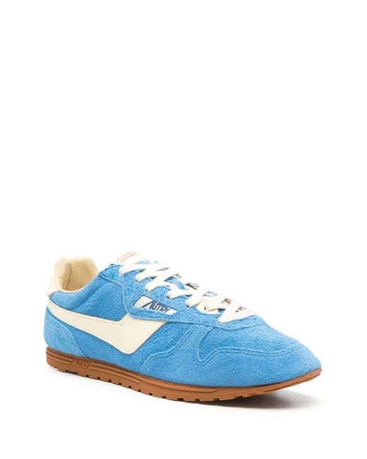 Sneaker Windspin Low di Autry in Blue da Uomo