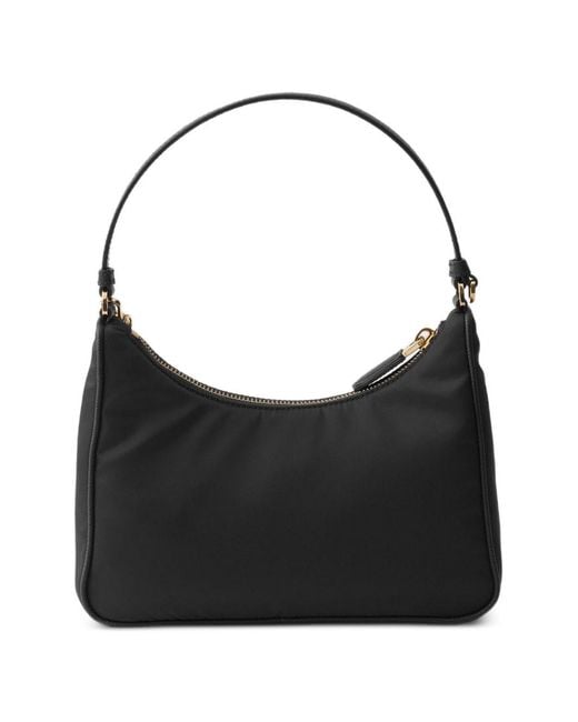 Prada Black Re-Edition 2005 Re-Nylon E Saffiano Mini Bag