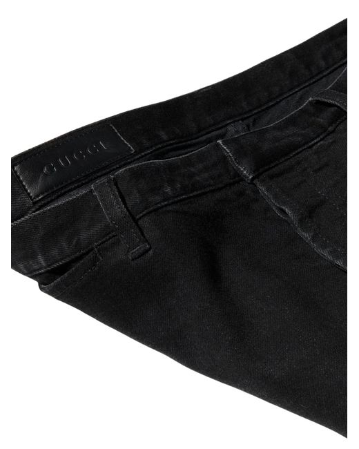 Gucci Black Stretch Jeans for men