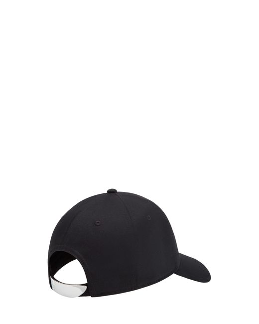 Ferrari Black Baseball Cap With Logo for men
