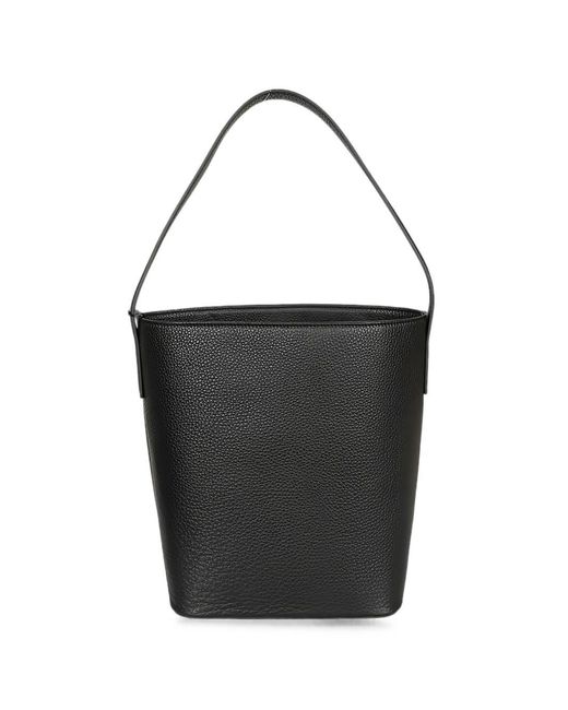 MIZUIRO Black Medium Leather Handbag